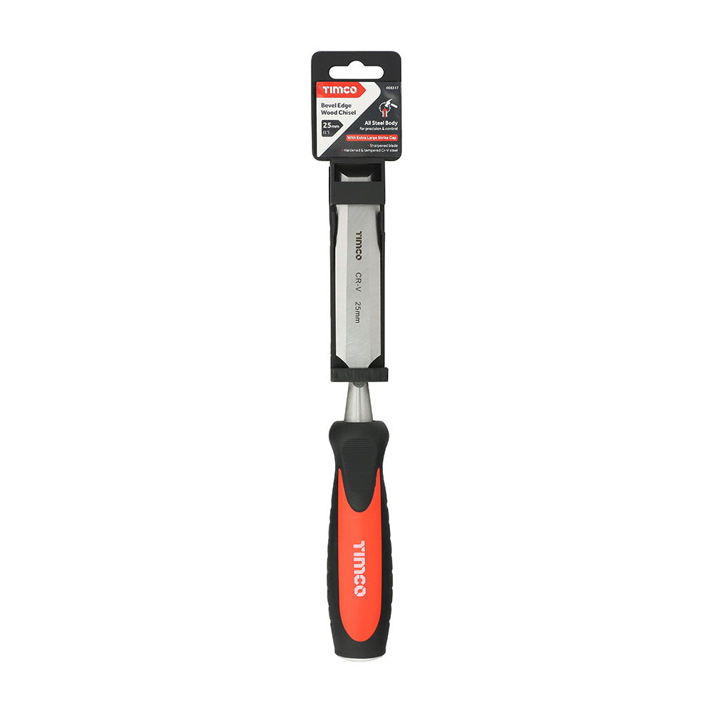 TIMCO Bevel Edge Wood Chisel, 25mm