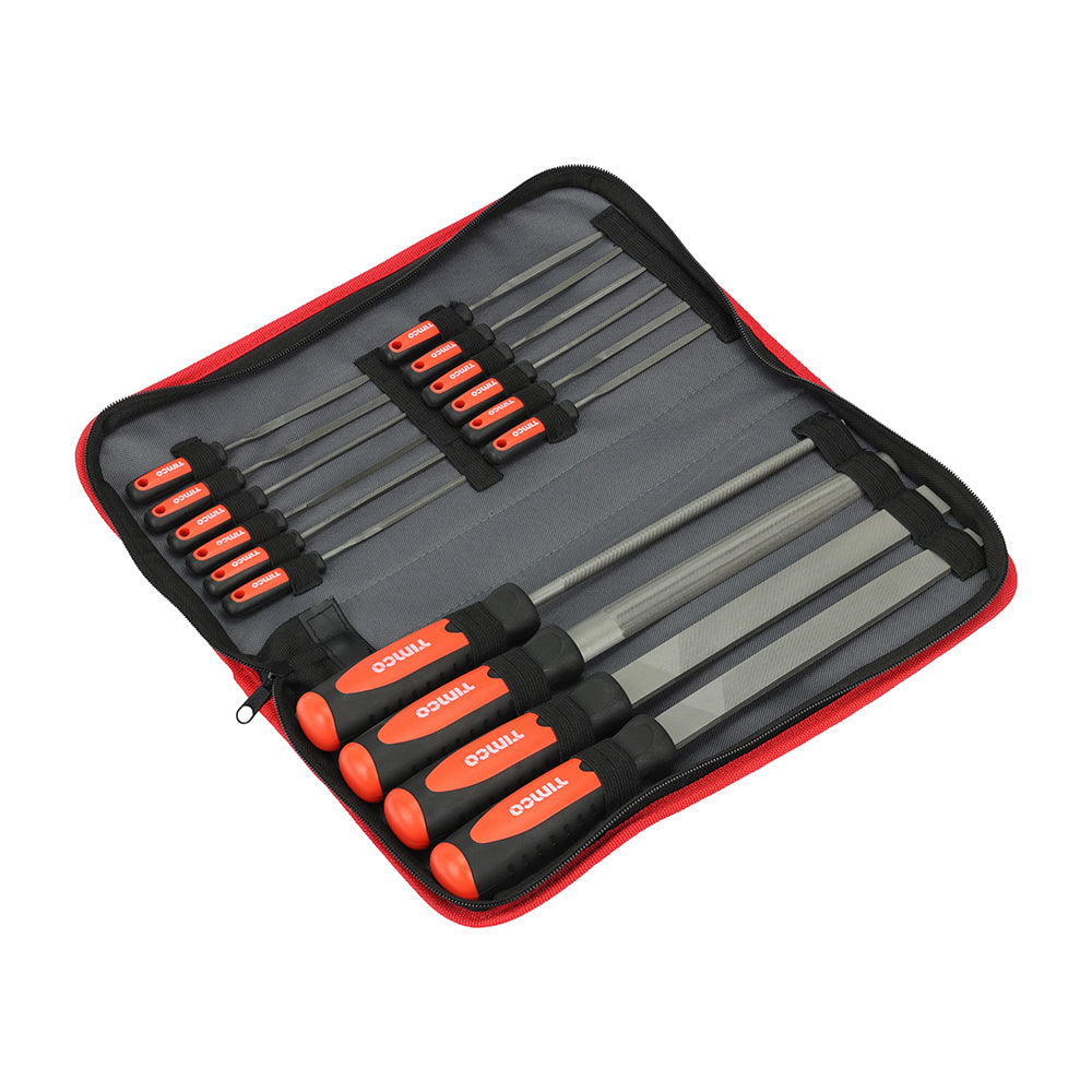 TIMCO File & Needle File Set, 16pcs