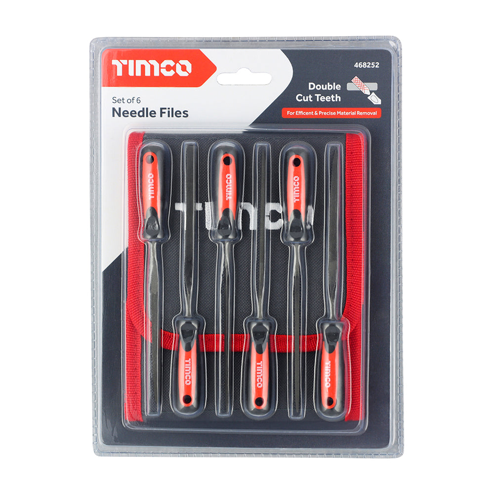 TIMCO Needle File Set, 6pcs