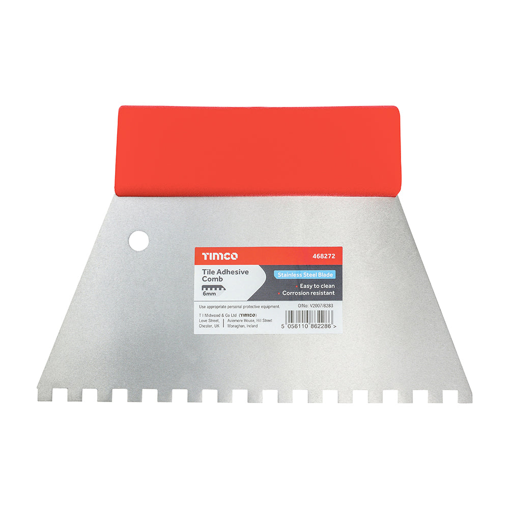 TIMCO Tile Adhesive Comb, 6mm