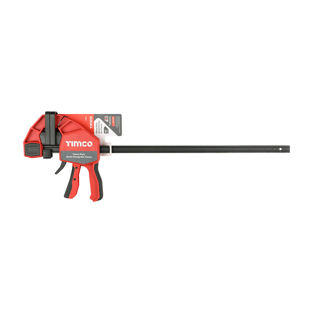 TIMCO Heavy Duty Quick Change Bar Clamp, 18"