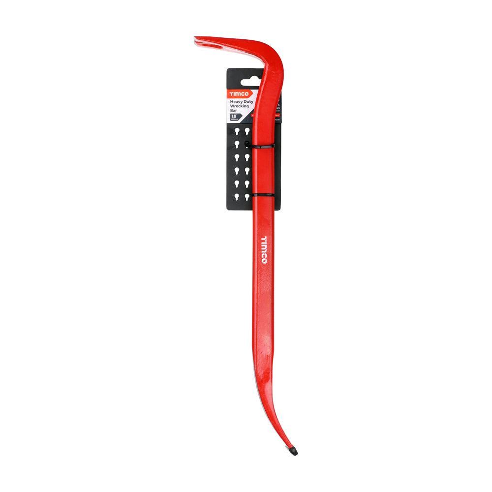 TIMCO Heavy Duty Wrecking Bar, 18"