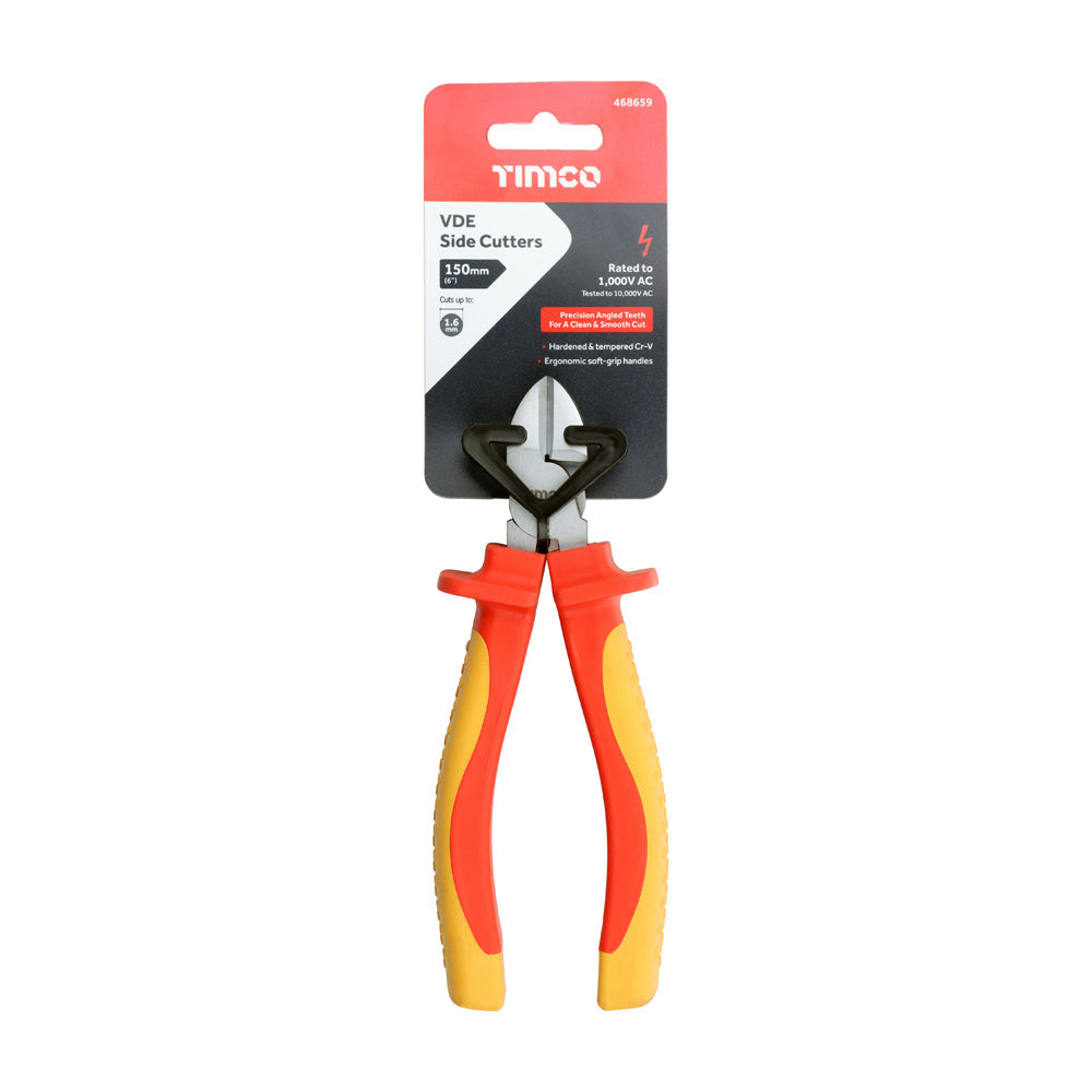 TIMCO VDE Side Cutters, 6"