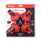 TIMCO Quick Corner Clamp Set, 4pcs