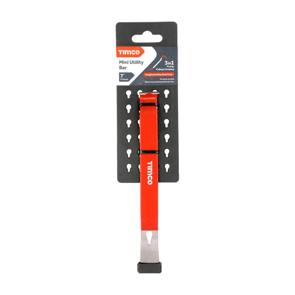TIMCO Mini Utility Bar, 7"
