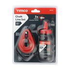TIMCO Chalk Line Set, 30 x 115g