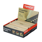 TIMCO Carpenters Pencils Display Box, 72pcs