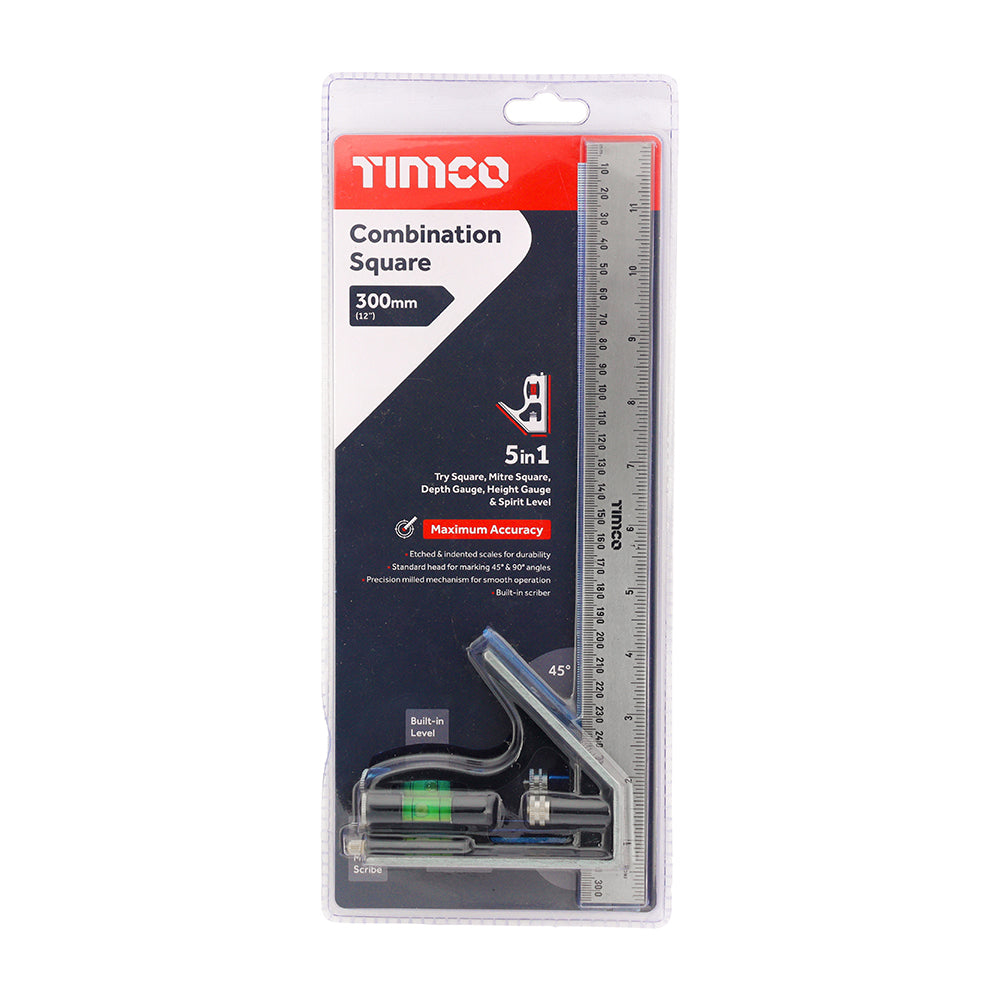 TIMCO Combination Square, 300mm