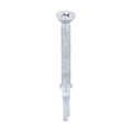 TIMCO Metal Construction Timber to Heavy Section Screws, Countersunk, Wing-Tip, Self-Drilling, Exterior, Silver Organic, 5.5 x 65, Box of 200
