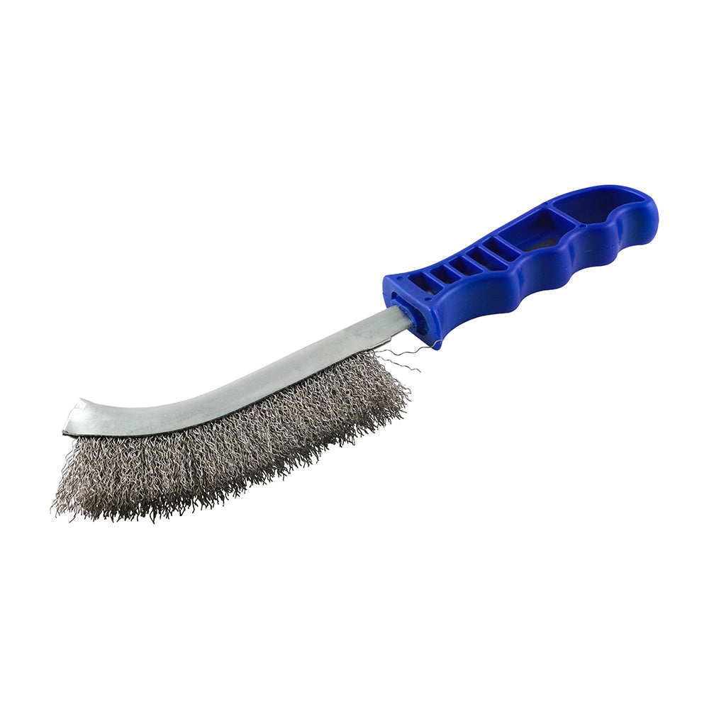 TIMCO Wire Hand Brush, Stainless Steel, 255mm