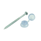 TIMCO Corrugated Sheet Fixings, Clear, 10 x 3, Bag of 50