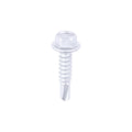 TIMCO Metal Construction Light Section Screws, Hex, Self-Drilling, Exterior, Silver Organic, 5.5 x 25, Pack of 200