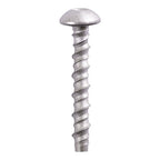 TIMCO Multi-Fix Masonry Bolts, Pan, Exterior, Silver, 10.0 x 100/M12, Box of 50