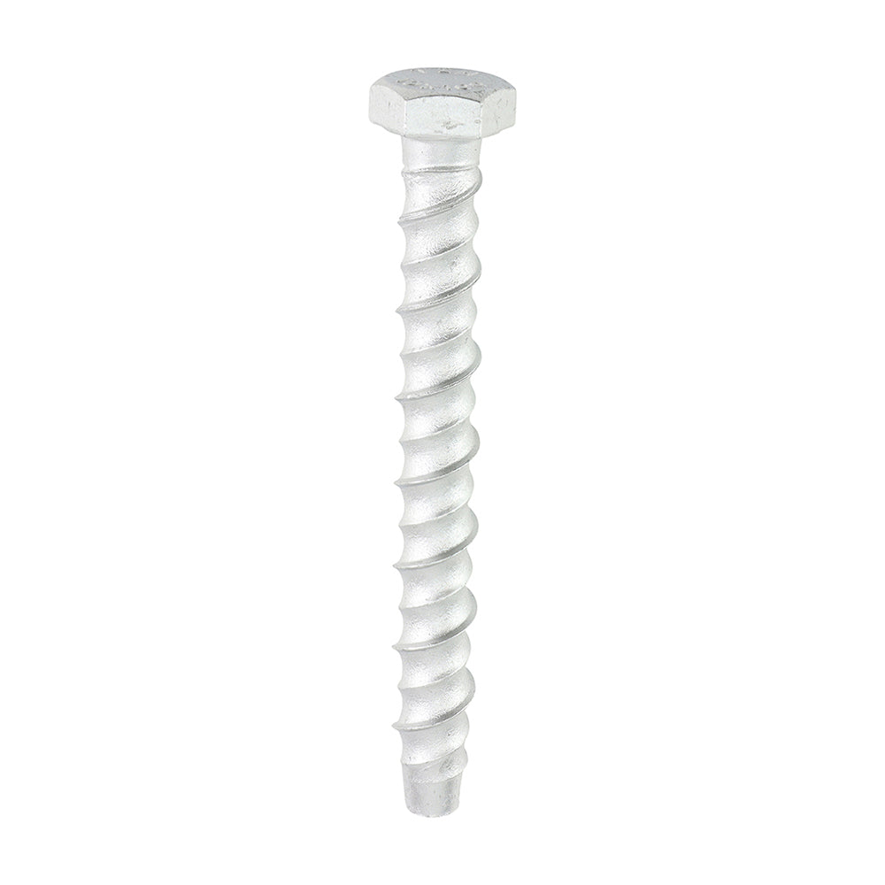 TIMCO Multi-Fix Masonry Bolts, Hex, Exterior, Silver, 10.0 x 100, Box of 50