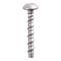 TIMCO Multi-Fix Masonry Bolts, Pan, Exterior, Silver, 10.0 x 75/M12, Box of 50