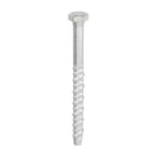 TIMCO Multi-Fix Masonry Bolts, Hex, Exterior, Silver, 12.0 x 150, Box of 25
