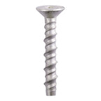 TIMCO Multi-Fix Masonry Bolts, Countersunk, Exterior, Silver, 8.0 x 100/M10, Box of 50