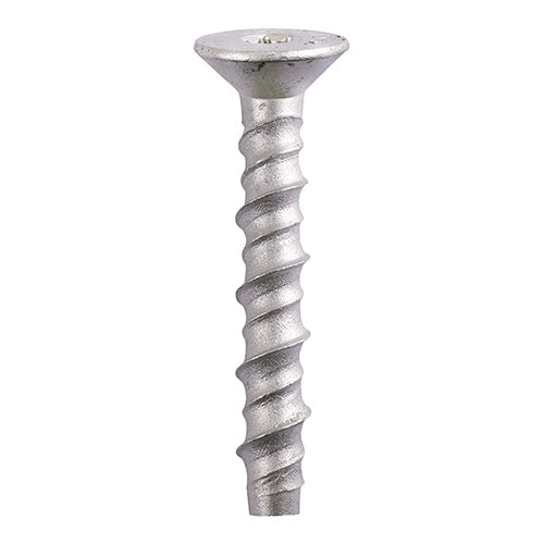 TIMCO Multi-Fix Masonry Bolts, Countersunk, Exterior, Silver, 8.0 x 100/M10, Box of 50