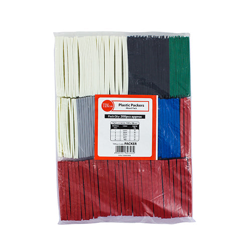 TIMCO Assorted Packers, 28mm, 100 x 28, Pack of 200