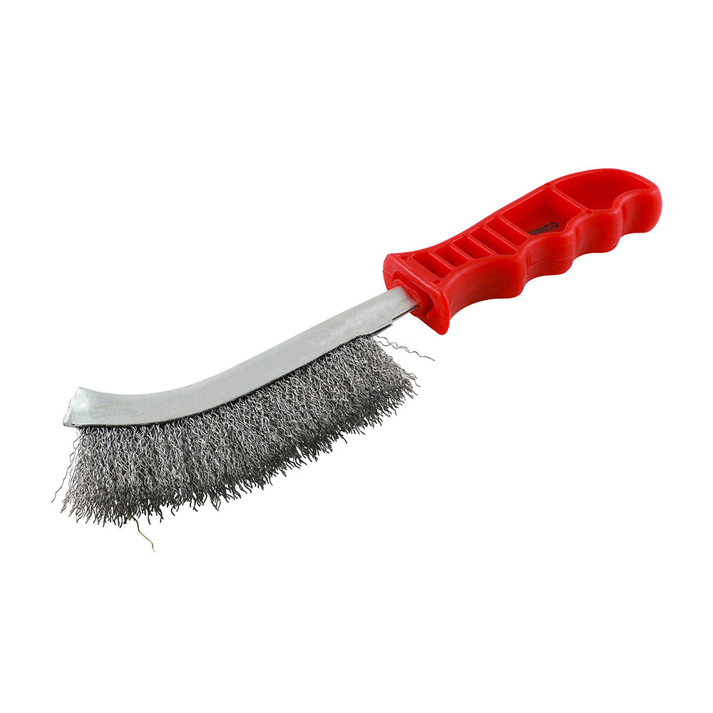 TIMCO Wire Hand Brush, Steel, 255mm